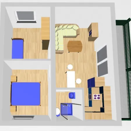 아파트 Luger 2 Dachgeschoss
